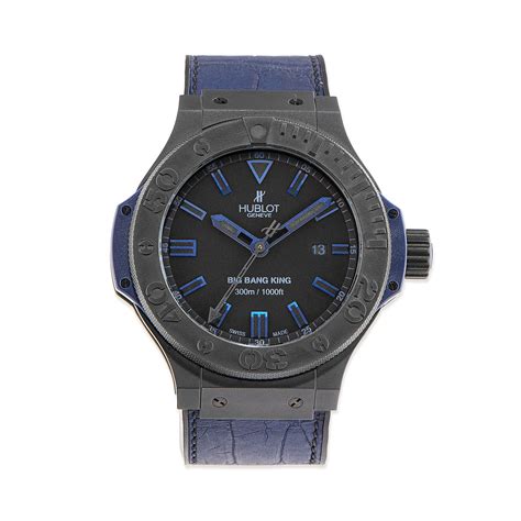 hublot big bang king all black blue